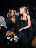Elegant Black Long Dress - LUVVITT Fashion