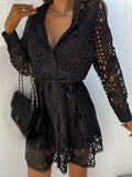 Embroidered Mini Dress - LUVVITT Fashion